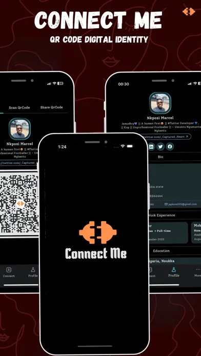 Tangkapan layar Connect me: Digital identity